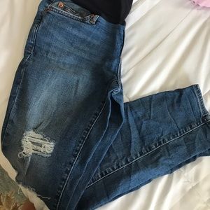 Gap maternity jeans